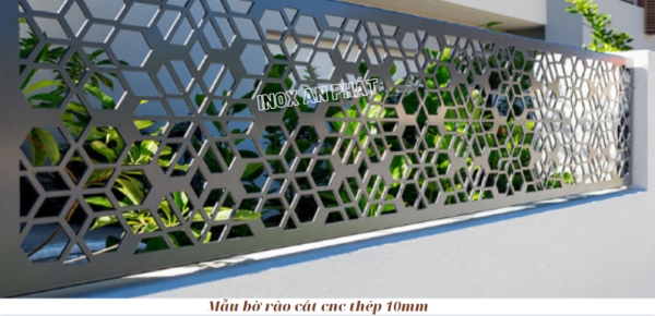 Những mẫu hàng rào cắt CNC đẹp - Gia Công Kim Loại Tấm An Phát - Công Ty Cổ Phần Inox An Phát
